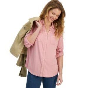 Style & Co Button Down Knit Shirt